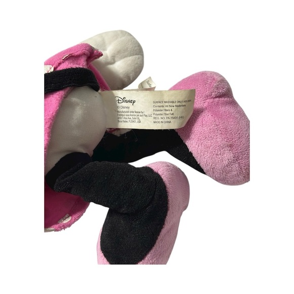 Title: Disney Minnie Mouse Pink Polka Dot Dress Singing Music Plush Toy - Picture 4 of 4